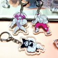 thumbnail image 3 of LLavero de músculo Sanrio divertido, Anime, Hello Kitty, Kawaii, niñas, Fitness, Macho, My Melody, mochila, pareja, colgante, juguete, regalo, 3 of 4
