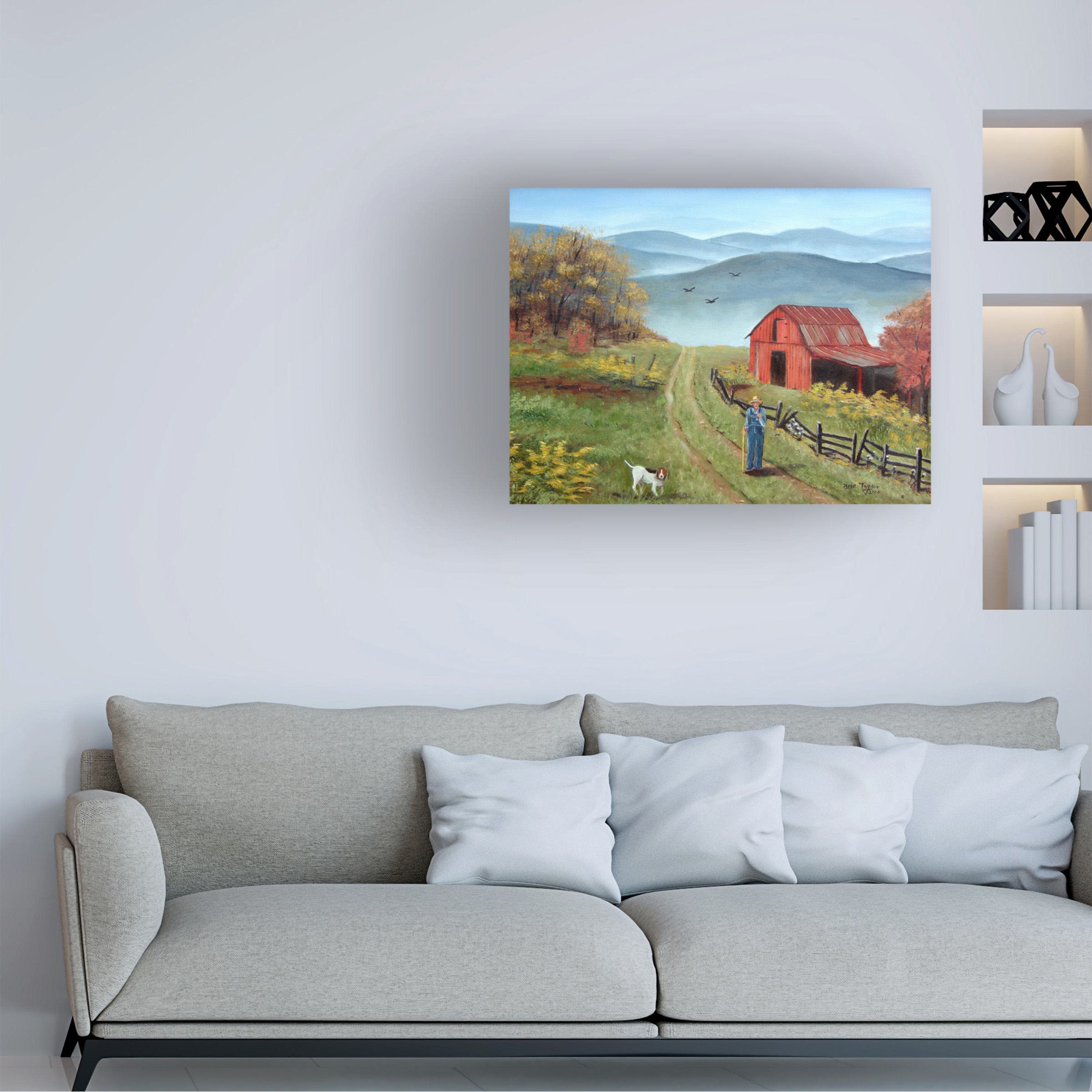 Trademark Fine Art 'Old Man Of The Mountain' Canvas Art by Arie Reinhardt Taylor