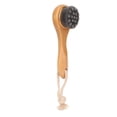thumbnail image 1 of Cepillo facial para hombres y mujeres con mango de haya y fibra suave para limpieza profunda de poros y exfoliación de la piel, 1 of 8