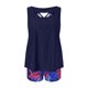 thumbnail image 4 of MKLEKYY Trajes De Baño Mujer Curvy Women Tankini Swimsuits For Women 3 Piece Bathing Suits Swim Tank Top With Boy Shorts And Bra Swimwear, 4 of 4