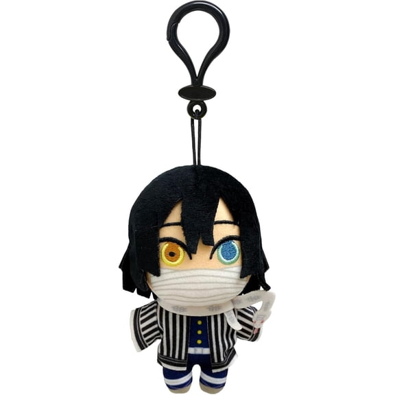 Great Eastern Entertainment Demon Slayer Kimetsu no Yaiba: Obanai Iguro 4.5-Inch Tall Stuffed Plush Doll