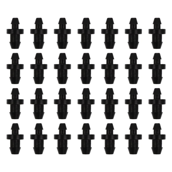 SHISUYAN 60pcs Plastic Irrigation End Plugs 1/4 Drip Irrigation Plugs Plugs Drip Irrigation Tools