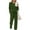 Set-323Army Green, variant on LEWKW Women's Long Sleeve Lounge Sets Crewneck Pullover with Pocket & Drawstring Wide Leg Pants Casual Soft Sleepwear Comfy Pajamas 2 Piece Outfits