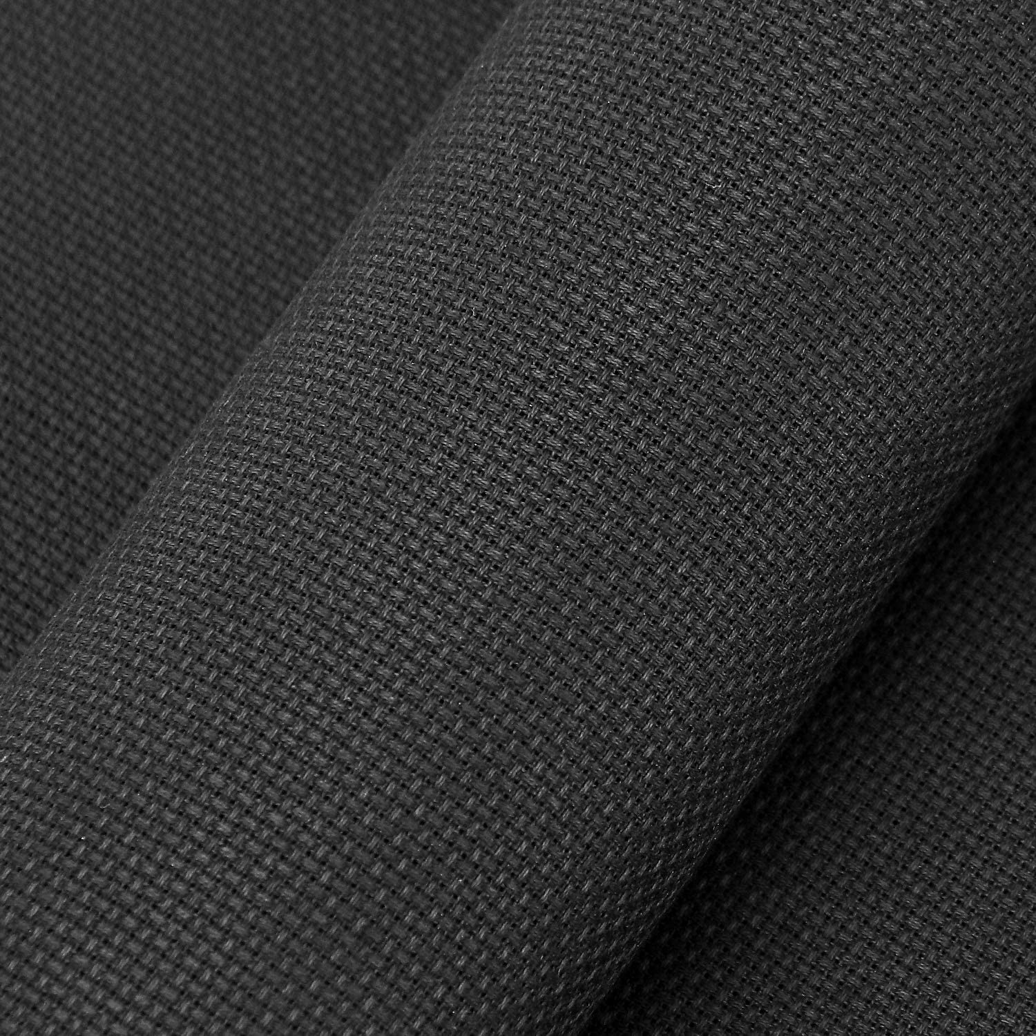 Maydear Cross Stitch Cloth 14 Count Cotton Aida Fabric Needlework DIY 6 Pieces 12×18（inch）-Black(6pcs) - image 2 of 3