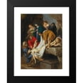 thumbnail image 2 of Victor Wolfvoet 11x14 Black Modern Framed Museum Art Print Titled - The Entombment of Christ, 2 of 5