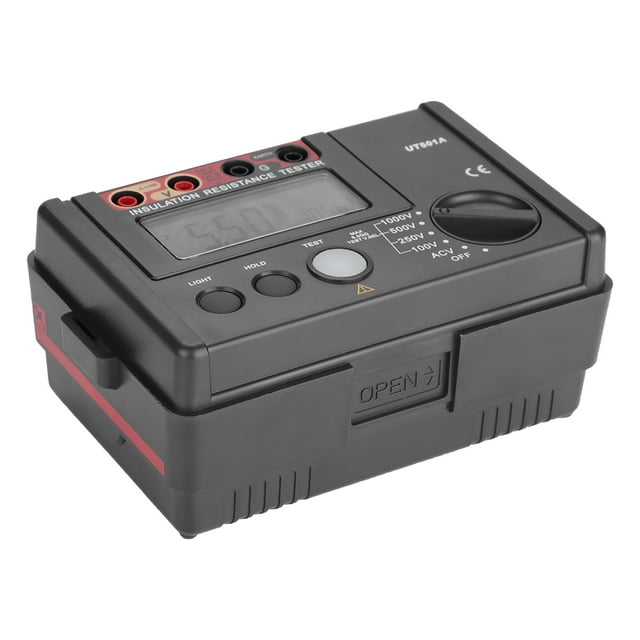 Insulation Tester,Uni T UT501A 1000V Insulation Voltmeter Resistance Meter Exceptional Craftsmanship