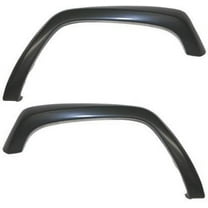 Garage-Pro Front Fender Flares Set of 2 Compatible With 1997-2001 Jeep Cherokee Primed, Plastic, For Models With Country Package Driver and Passenger Side