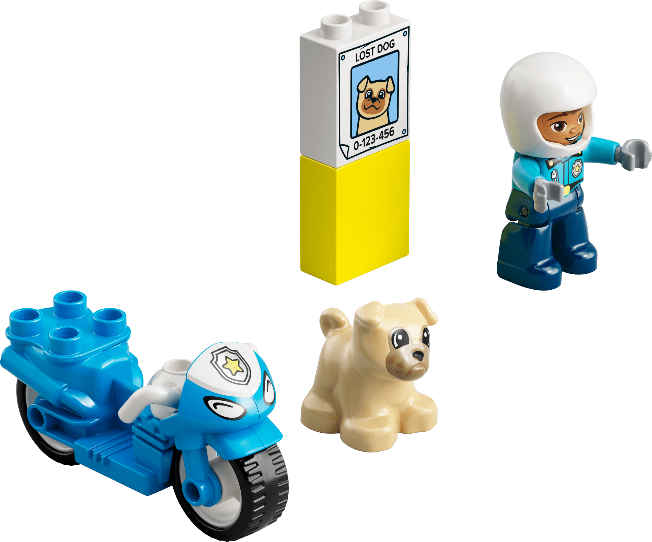 LEGO Police Motorcycle 10967 Building Set (5 Pieces)