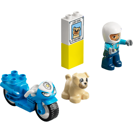 LEGO - DUPLO Town Police Motorcycle 10967