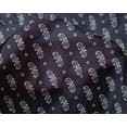 thumbnail image 4 of oneOone Silk Tabby Fabric Circle|Leaves & Paisley Block Printed Craft Fabric BTY 42 Inch Wide, 4 of 4