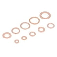 thumbnail image 3 of Hardware Tool Fastener,220Pcs Sealing Copper Gasket Ring Copper Gasket Sealing Copper Gasket Optimal Efficiency, 3 of 14