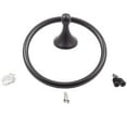 thumbnail image 3 of Coastal Towel Ring, Vintage Bronze by Stone Harbor Hardware, 3 of 4