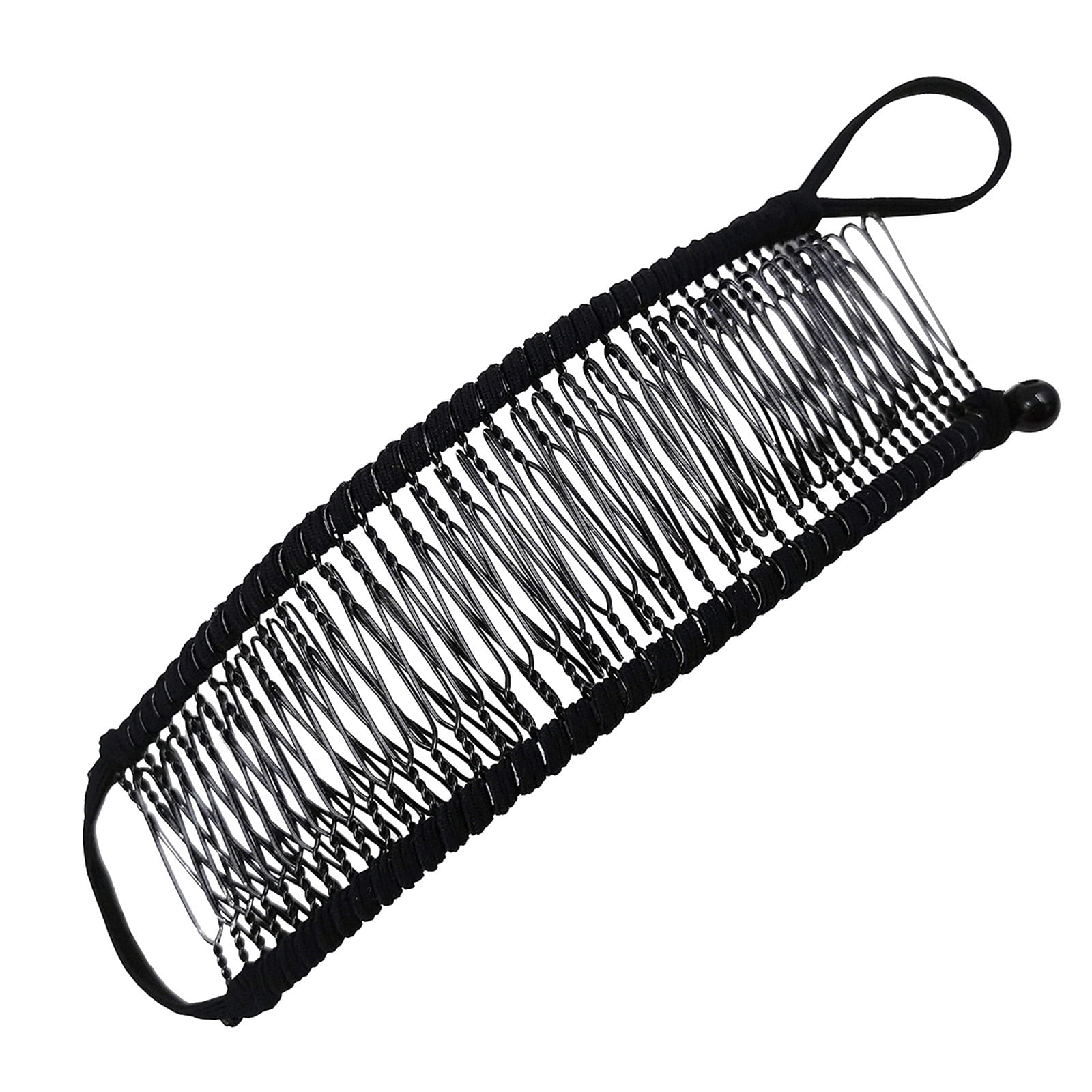 Fridja AntiSlip Hair Clip Retro Banana Hair Clip Elastic Hair