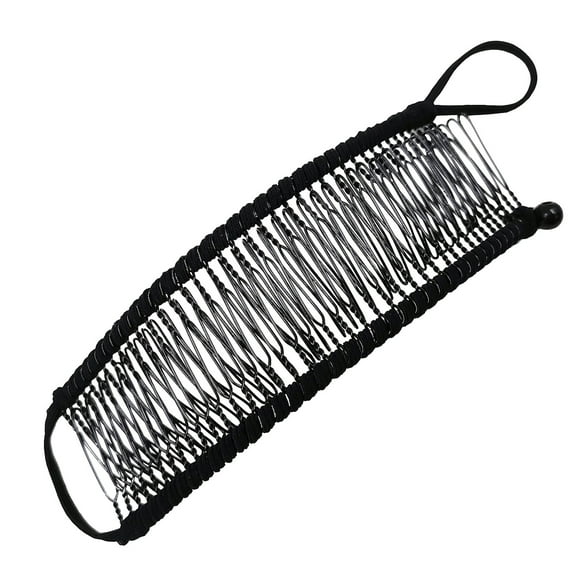 Canada Day Kcavykas Back to School Season,Anti-Slip Hair Clip Retro Banana Hair Clip Elastic Hair Accessory 40 Teeth Banana Comb Hair Clip for Thick Wavy Natural Curls