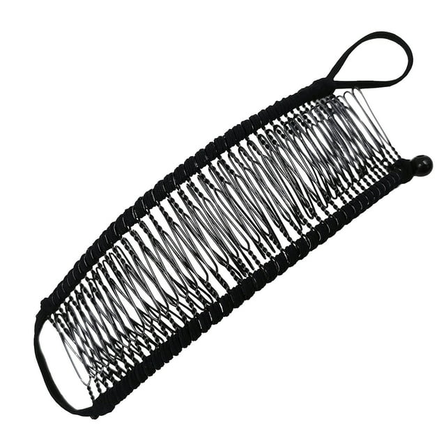 Xihbxyly Pinza para El Cabello Antideslizante, Pinza Elástica Tipo Banana, Accesorio para El Cabello con 40 Dientes, Peine Tipo Banana para Rizos Naturales, Gruesos y Ondulados.
