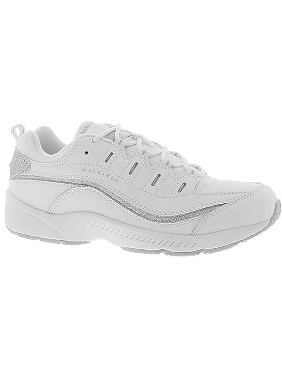 Easy Spirit Womens Romy 25 Leather Glitter Running Shoes