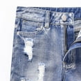 thumbnail image 5 of RUTAYY Toddler Boys Skinny Fit Ripped Distressed Fashion Kids Denim Jeans Trousers Cozy Pants, 5 of 7