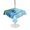 turquoise, variant on Outdoor Tablecloth with Umbrella Hole for Patio/Picnic/Party/Camping, Rustic Beach Waterproof Table Cloth Round Cover Washable, Tropical Surfboard Palm Tree Wooden Grain (Dia 60")