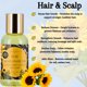 thumbnail image 5 of 100% Pure Sunflower Seed Oil – Cold Pressed, Lightweight Oil for Skin & Hair Health | 3 packs by LatherGreen, 5 of 6