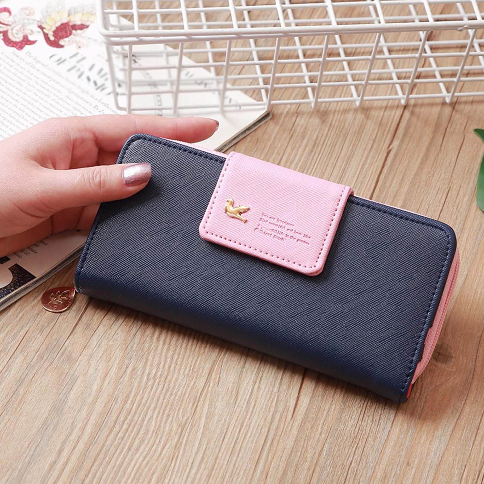 Mini Zip Around Wallet - Full Size Ladies Wallet - Fashion Wallet