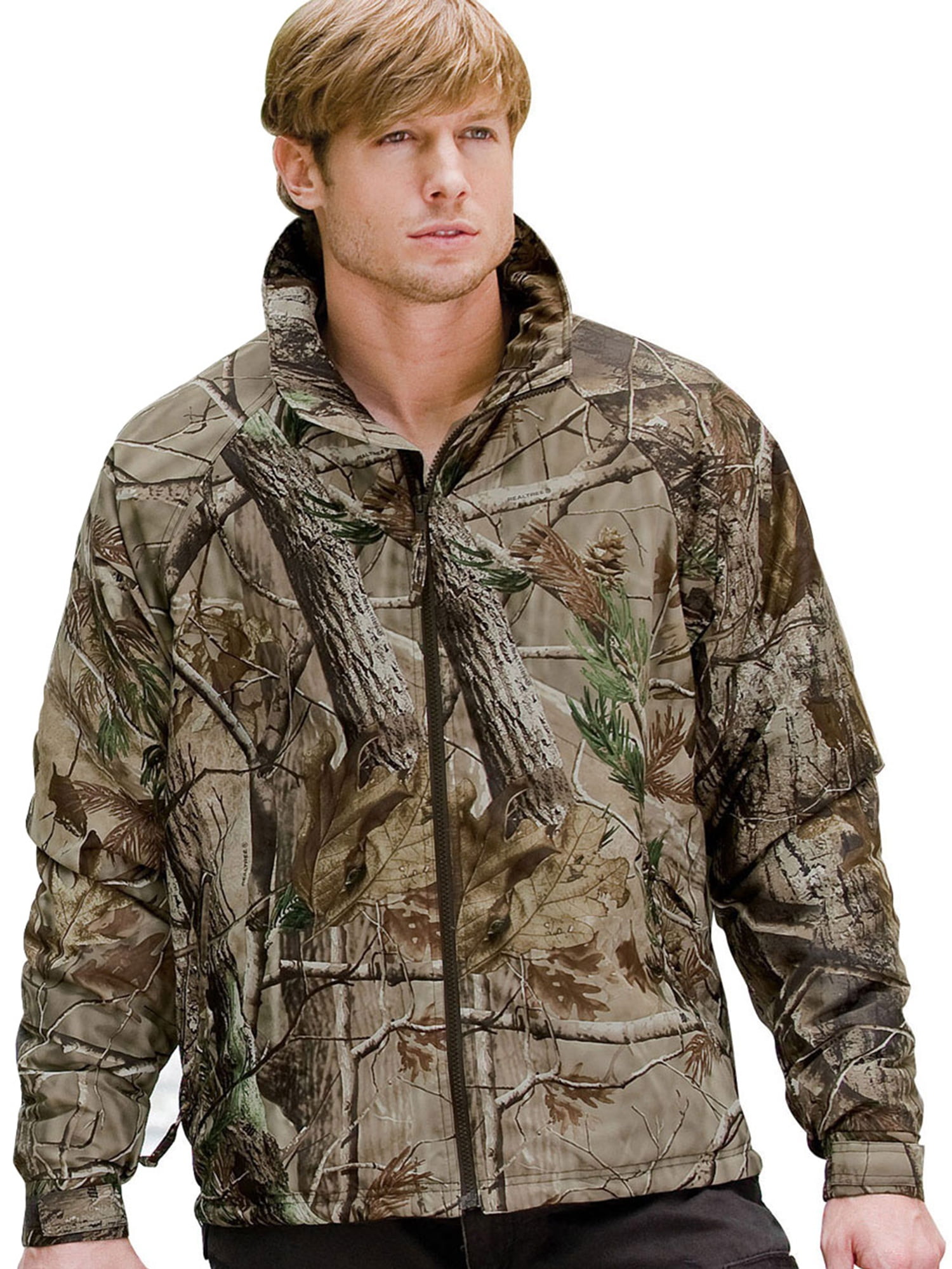 TriMountain TriMountain Menâ€™s Windproof Fleece Jacket Walmart