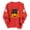 Red, variant on Cute Halloween Sweatshirt Women Black Cat Pumpkin Sleeve Graphic Print Crew Neck Long Sleeve Pullover Oversized Fleece Lined Fall Top for Spooky Season Holiday Party and Casual Outfits