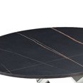 thumbnail image 4 of Dual Ceramic Top Coffee Table with Motion Mechanism, Black and Silver - Saltoro Sherpi, 4 of 5