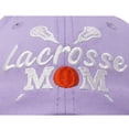 thumbnail image 5 of DALIX Lacrosse Mom Hat Women's Baseball Caps Unstructured Dad Hats in Lavender, 5 of 7