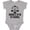 AC-Heather Grey, variant on Daddy Little Co Counsel Lawyer Boys or Girls Baby Bodysuit