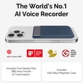 thumbnail image 2 of Grabadora de voz PLAUD Note AI Transcribe 112 idiomas 64 GB, 2 of 8