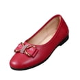 thumbnail image 2 of longantii Women's Casual Flat Loafers Breathable Perforated Round Toe Slip On Shoes with Bow Rhinestone Comfort Wedge Heel Dress Flats for Spring Summer Work, 2 of 5