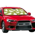 thumbnail image 2 of Kdxio Lovely Chickens Print Front Windshield Sun Shade,Folding Auto Sunshade for Car Truck SUV-Medium, 2 of 7