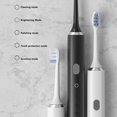 thumbnail image 3 of Sonic Electric Toothbrush for Adults 5 Modes Waterproof Rechargeable Electric Toothbrushes with 4 Brush Heads Charging Cable, 3 of 7