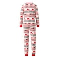 thumbnail image 5 of Nituyy Christmas Family Pajamas Holiday Christma Pajama Family Matching Pjs Set Sleepwear Elk Xmas Jammies, 5 of 8