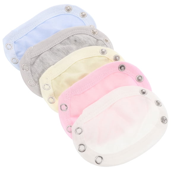 MIPCASE Bodysuit Extender for Baby Boy Assorted Color Length Extension 10Pack