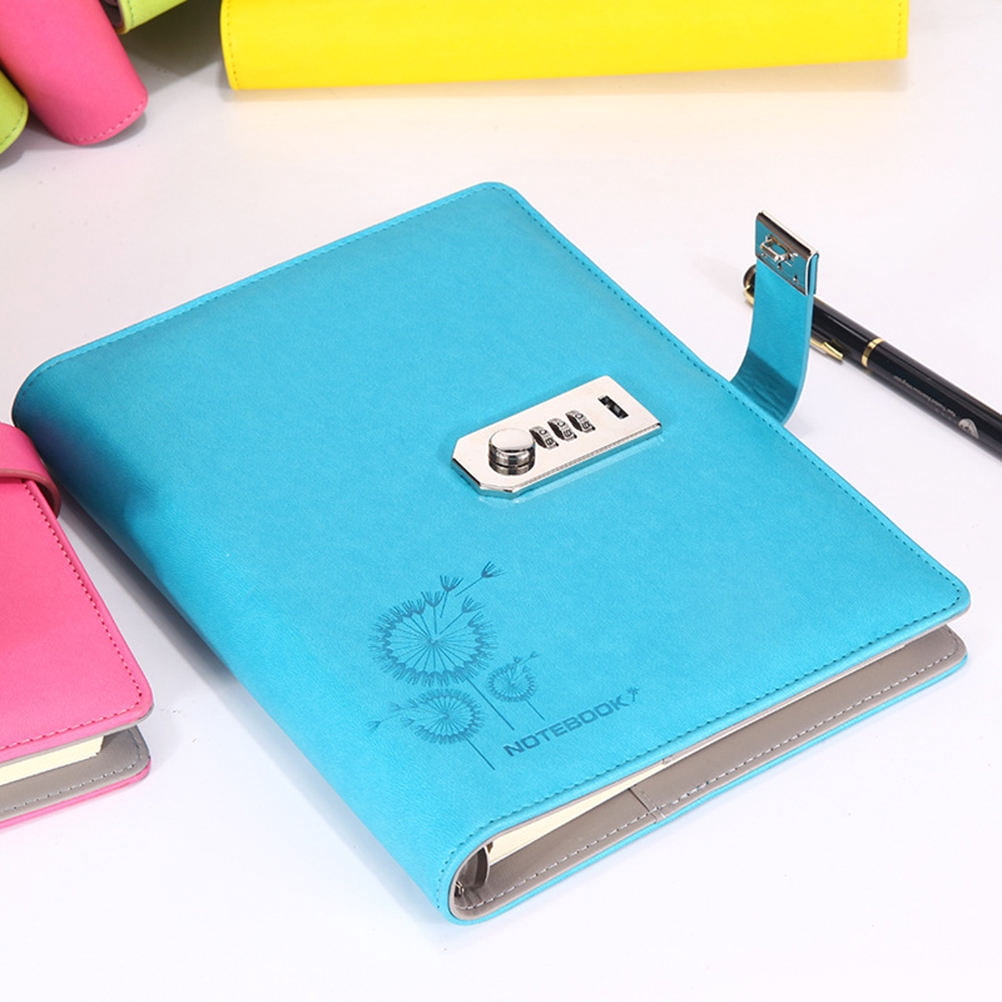OFFIGAM Poetry Writing Journal with Password Lock, 1 Pack - Secure Notebook for Personal Notes and Writing