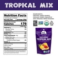 thumbnail image 6 of Mavuno Harvest Dried Organic Tropical Mix Fruit, Mango, Pineapple and Banana, 2 oz.  (Pack of 6), 6 of 7
