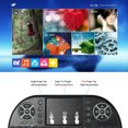 thumbnail image 4 of Mistaha Backlit 2.4GHz Wireless Keyboard Air Mouse Touchpad Handheld Remote Control Backlight for Android TV, 4 of 8