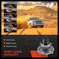 thumbnail image 4 of A-Premium Front Wheel Bearings and Hub Assembly Compatible with Honda Passport 2002 & Isuzu Axiom 2002-2004, Rodeo 2002-2004, Rodeo Sport 2002-2003, RWD, w/ABS 6-Lug, Replace # 513165, 4 of 9
