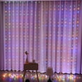 thumbnail image 6 of GadgetVLot Solar Led Copper Wire Curtain Light With 8 Modes Lanyard Fairy Light With Usb Remote Control Wedding Room Decoration Lights, 6 of 14
