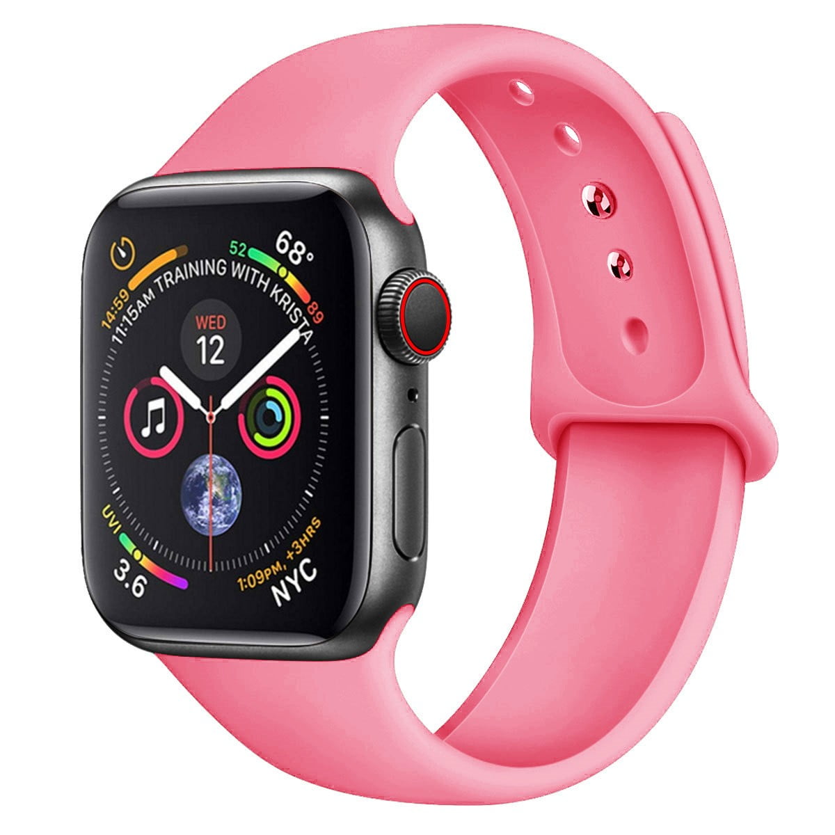 apple watch series 1 pink