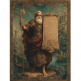 thumbnail image 1 of Ancient Prophet Moses Canvas Wall Art 15.75x11.81 Inches, 1 of 8