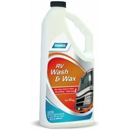 Camco RV Wash And Wax - Premium Cleaner For RVs - 32 Oz.