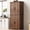 Brown, variant on DRNANLIT 71" Tall Kitchen Pantry Cabinet with 3 Pull Out Organizers, Farmhouse Embossed Texture, Brown