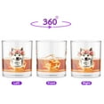 thumbnail image 2 of Happy Mother's Day Akita with Flower Crown and Greeting Card 11oz Whiskey Glass Mug Inu Dog Lover Whiskey Cocktail Glasses Cup - 13004, 2 of 5
