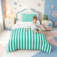 thumbnail image 4 of Erosebridal Boho Geometric Lines Twin Comforter Sets,Modern Striped Bedding Set,Colorful Stars Reversible,2 Pieces,1 Comforter and 1 Pillowcase, 4 of 7