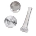 thumbnail image 1 of Stainless Steel Reusable Coffee Capsule Kit, Preserve Original Flavor Choose Favorite Coffee Powder Fits All Coffee Machines for  Q, 1 of 7