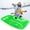Green, variant on Snow Sled , 89x43cm Downhill Sledding Toboggan Sledge Luge, Down Green