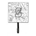 thumbnail image 1 of Carolines Treasures CJ2007-SSH4 Letter S Musical Note Letters Leash & Key Holder, 1 of 1