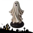thumbnail image 2 of Ghost Incense Holder, Halloween Cute Ghost Incense Burner, Incense Burner Resin Halloween, 2 of 5
